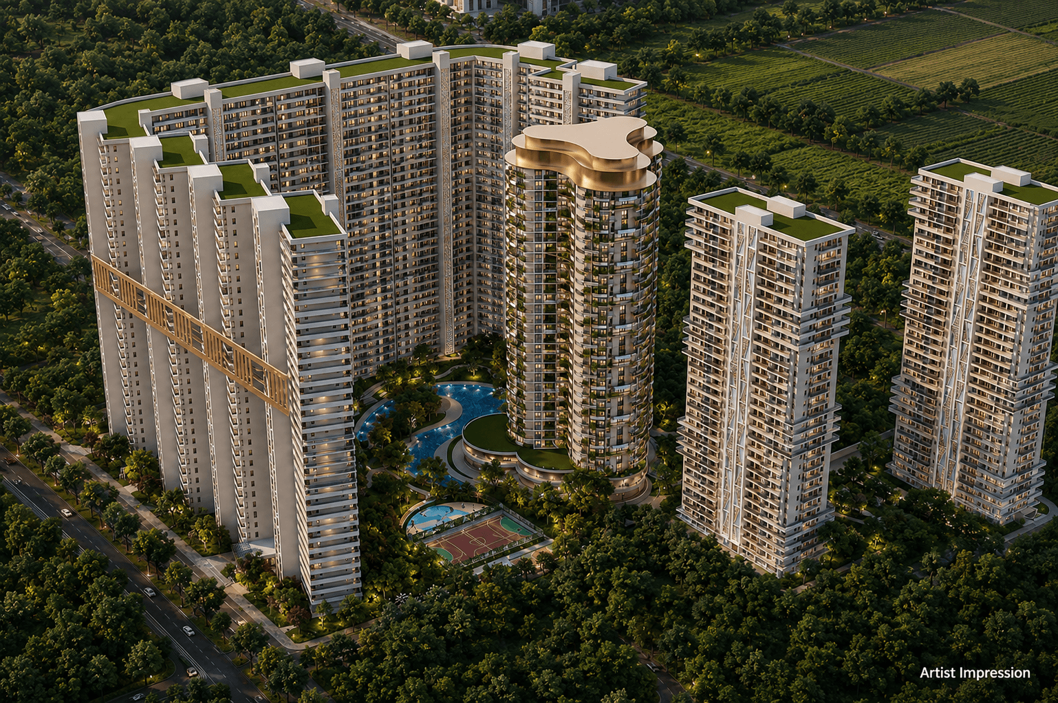 Luxury Residential Development with Premium Amenities | Artist Impression